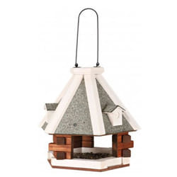 TRIXIE 5577 mangeoire pour oiseau Marron, Blanc Bois Support