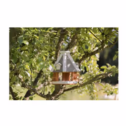 TRIXIE 5577 mangeoire pour oiseau Marron, Blanc Bois Support