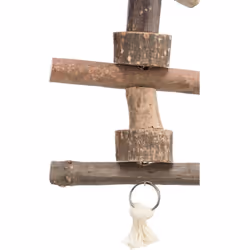 Jouet Trixie pour inséparables se compose d'une chaîne en métal durable avec des éléments en bois naturel. Le jouet est doté  ...