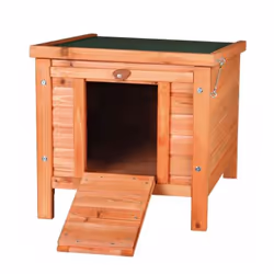 TRIXIE 62391, Maison, Cochon d'inde, Lapin, Marron, Bois, 1 portes(s), 420 mm