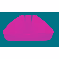 TRIXIE 62551, Lapin, Toilettes ouvertes pour animaux de compagnie, Marron, Plastique, 360 mm, 300 mm