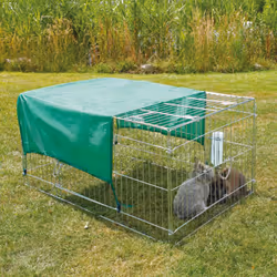 TRIXIE 6259 cage et niche pour petits animaux Lapin Acier inoxydable