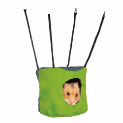 TRIXIE 6271, Cave, Hamster, Souris, Multicolore, Coton, Polyester, 1 pièce(s), 90 mm