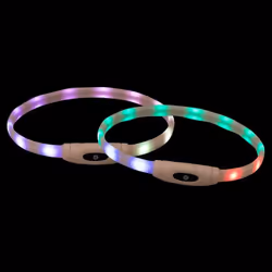 TRIXIE 12630 collier pour chiens et chats Blanc Plastique, Silicone XS-XL Chien Collier standard - Vue supplémentaire 2