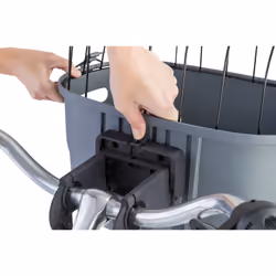TRIXIE Support universel pour panier avant de vélo