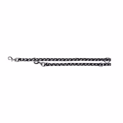 TRIXIE 13581, Chien, Laisse standard, Noir, Cordon, S-M, 2 m