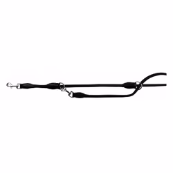 TRIXIE 16321, Chien, Noir, Cordon, Cuir, 2 m