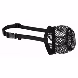 TRIXIE 17592, Chien, Muselière métallique, XL, Noir, Monochromatique, Boucle à clipse