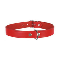 TRIXIE 19323 Rouge Cuir véritable Small Chien Collier standard