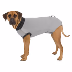TRIXIE 19536 Gilet de sauvetage pour chiens M/L Coton Gris