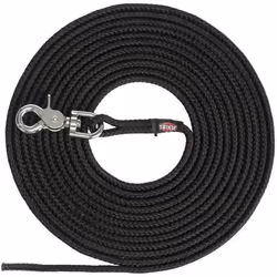 Laisse pour chien à pister, trigger mousqueton, ronde Trixie