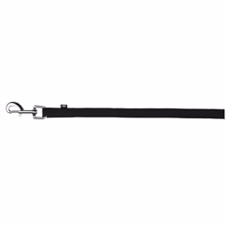TRIXIE Leash, Chien, Laisse éducative, Noir, Ruban, 15 m, 2,2 cm