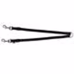 TRIXIE 20111, Chien, Double laisse, Noir, Ruban, Nylon, 0,7 m