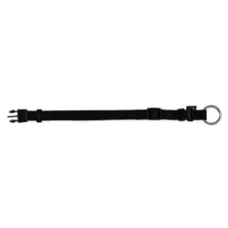 TRIXIE 20161 collier pour chiens et chats Noir Nylon M-L Chien Collier standard