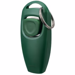 Clicker sifflet le bouton clicker garantit un son constant le son du sifflet est idéal pour les longues distances coloris: ve ...