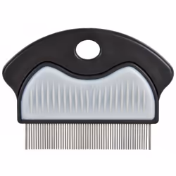 TRIXIE 23761, Chien, Peigne, Noir, Gris, Plastique, Métal, 70 mm