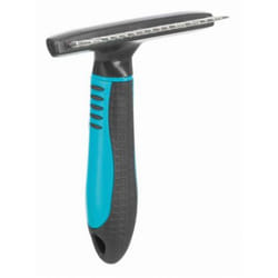 TRIXIE 23793 Noir, Turquoise Chien Brosse de toilettage