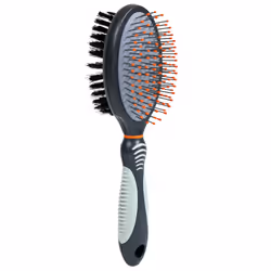 TRIXIE 24151, Chien, Brosse, Noir, Gris, Plastique, Nylon, 50 mm