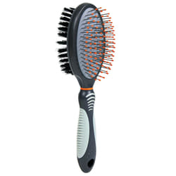 TRIXIE 24151 brosse et peigne pour animaux Noir, Gris Chien