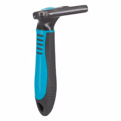 TRIXIE Carding, Chat, Brosse de toilettage, Noir, Turquoise, Plastique, Caoutchouc, 70 mm, 150 mm