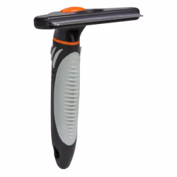 TRIXIE 24173, Chien, Brosse de toilettage, Noir, Gris, Orange, Manteau long, Pelage moyen, Poil fin (ras), Plastique, Métal