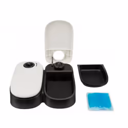 TRIXIE 24372 gamelle et abreuvoir pour chiens et chats Plastique Noir, Blanc Chien Distributeur automatique pour animaux de compagnie - Vue supplémentaire 2