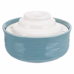 TRIXIE 24450 gamelle et abreuvoir pour chiens et chats Bleu, Blanc Chien Fontaine à eau automatique pour animaux de compagnie