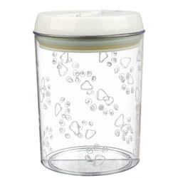 TRIXIE 24664 Sac de rangement et conteneur de croquettes pour animaux de compagnie Pot de nourriture pour animaux de compagnie Plastique Transparent