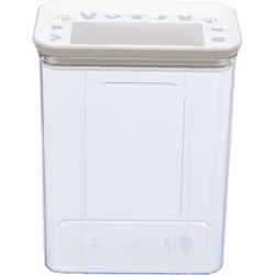 TRIXIE 24669, Pot de nourriture pour animaux de compagnie, Plastique, Transparent, Monochromatique, Autonome, 2,2 L