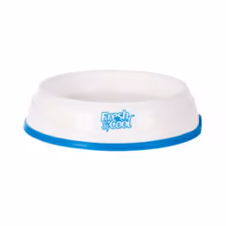 TRIXIE 24958, Chat, Plastique, Bleu, Blanc, Ensemble gamelles pour animaux de compagnie, Monochromatique, 0,25 L