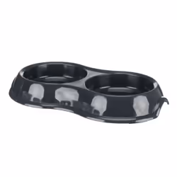 TRIXIE 24985, Chat, Plastique, Ensemble gamelles pour animaux de compagnie, Image, 0,2 L, 11 cm
