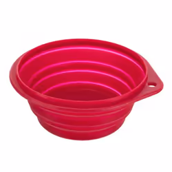 TRIXIE 25010, Chien, Silicone, Gamelle à eau pour animaux de compagnie, Monochromatique, 0,25 L, 11 cm