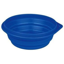 Lot de 4 gamelles de voyage pour chien en TPE Trixie