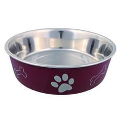 TRIXIE 25244 bol Gris, Acier inoxydable