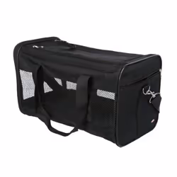 TRIXIE 28841, Sac en toile pour animaux de compagnie, Niche de transport d'animal de compagnie, Chien, 6 kg, Ouverture supéri ...