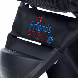 TRIXIE 28958 poussette pour animaux de compagnie 11 kg Chien Noir Métal Polyester Pliable - Vue supplémentaire 8