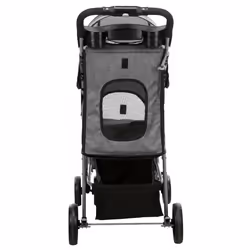 TRIXIE Poussette pour chiens, Gris, 15 kg, Chien, Métal, Polyester, Roues pleines