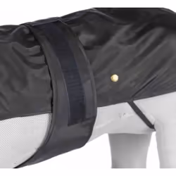 TRIXIE 30505 M Noir Nylon Chien Manteau