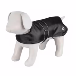 TRIXIE 30512, Chien, Manteau, XS, Noir, Nylon, Monochromatique