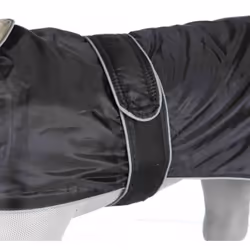 TRIXIE 30517 L Noir Nylon Chien Manteau