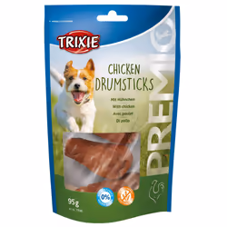 TRIXIE PREMIO Chicken Drumsticks, Friandises, Chien, Adulte, Poulet, 95 g
