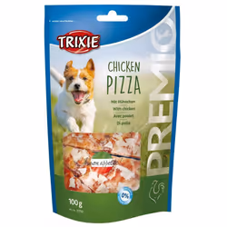 Lot de 6 friandises pour chien Pizza au poulet Trixie Premio