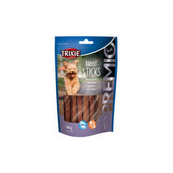 Lot de 6 friandises pour chien Bâtonnets de lapin Trixie Premio
