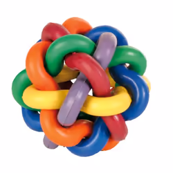 TRIXIE 32621, Chien, Balle, Multicolore, Caoutchouc, 7 cm