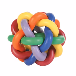 TRIXIE 32622, Chien, Balle, Multicolore, Caoutchouc, Mastication, 10 cm