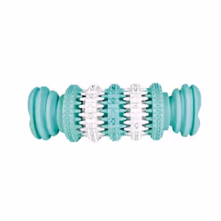 TRIXIE 32944, Chien, Os, Couleur menthe, Blanc, Caoutchouc, Mastication, 150 mm