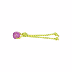 TRIXIE 33662, Chien, Balle, Bleu, Vert, Jaune, Caoutchouc thermoplastique (TPR), 6 cm, 400 mm