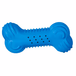 TRIXIE 33690, Chien, Os, Bleu, Caoutchouc, 110 mm