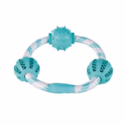 TRIXIE 33704, Chien, Couleur menthe, Blanc, Caoutchouc, Mastication, 20 cm