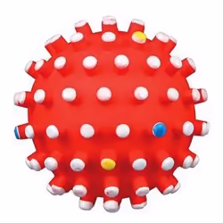Lot de 24 jouets pour chien Balle néon flottante en caoutchouc de mousse Trixie